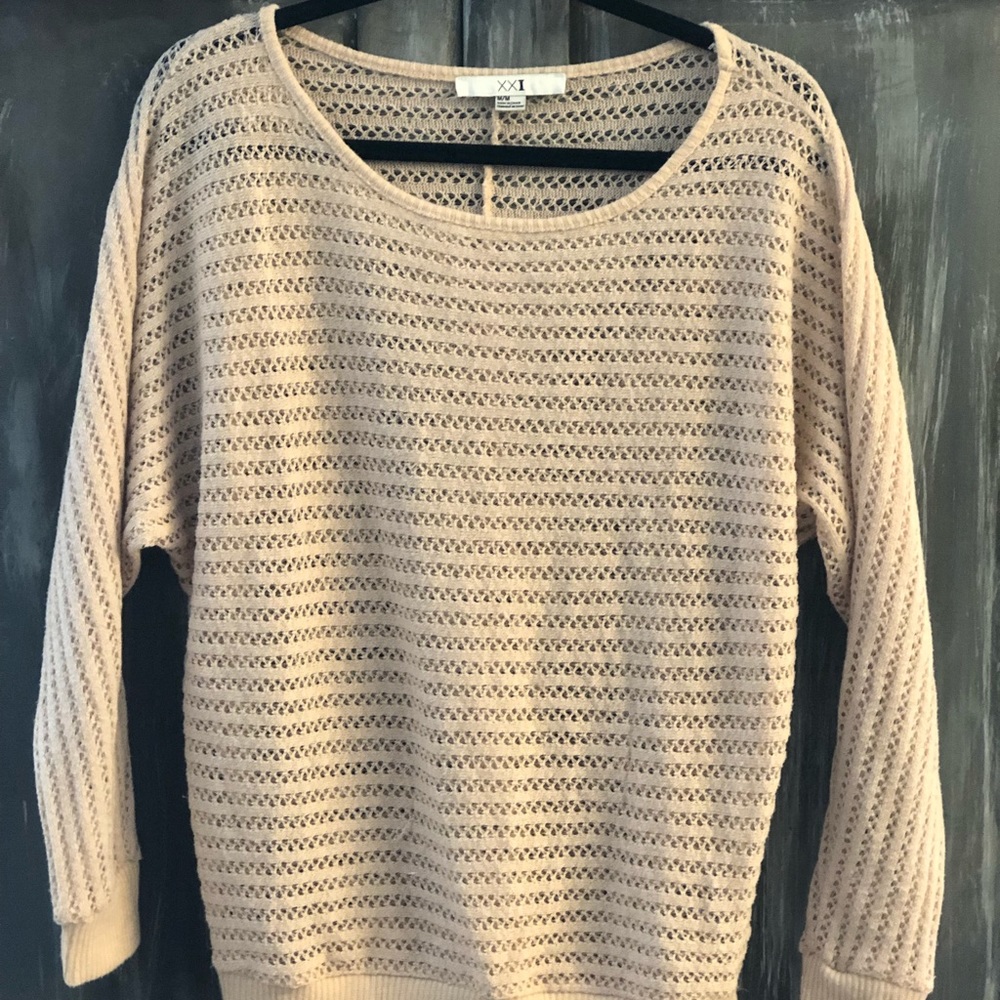 Blush pink sweater